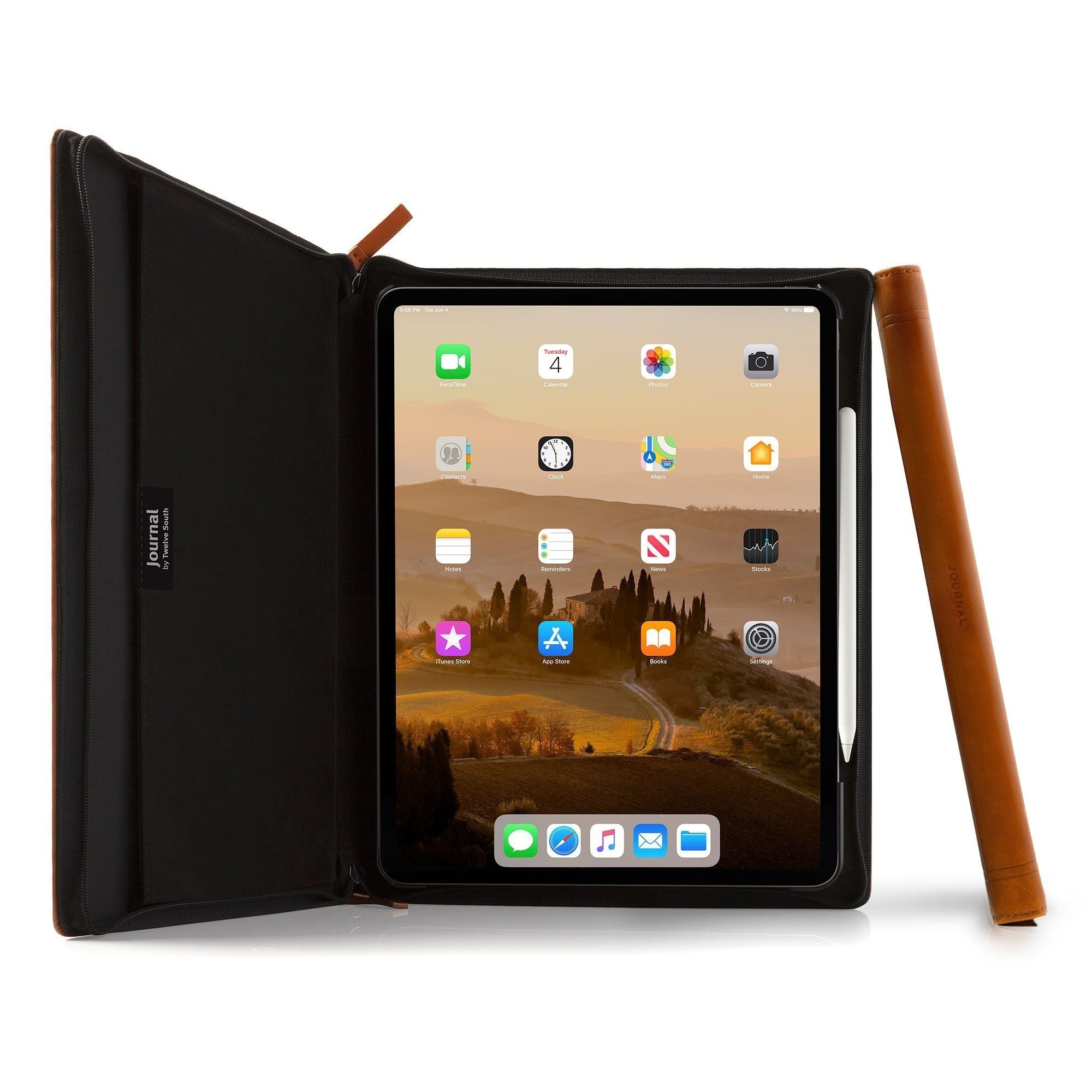 Journal for iPad Pro leather case for Pro protection