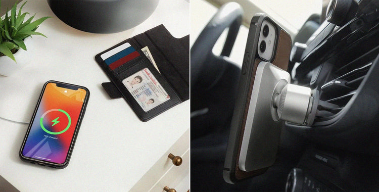 Leather Lattice Cell Phone Flip Case for iPhone 8 Plus Case