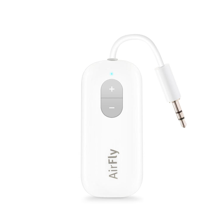 Twelve South AirFly SE, Premium Bluetooth Wireless Audio Transmitter for  AirPods or Wireless Headphones - Use with Any 3.5 mm Audio Jack for