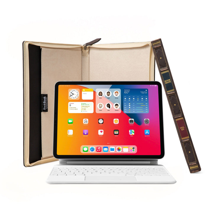 BookBook Cover for iPad + Keyboard | Vintage leather case