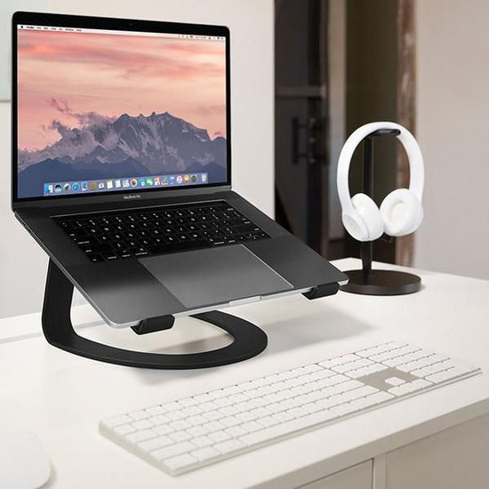 Le support réglable et pliable pour MacBook Curve Flex de Twelve South est  disponible